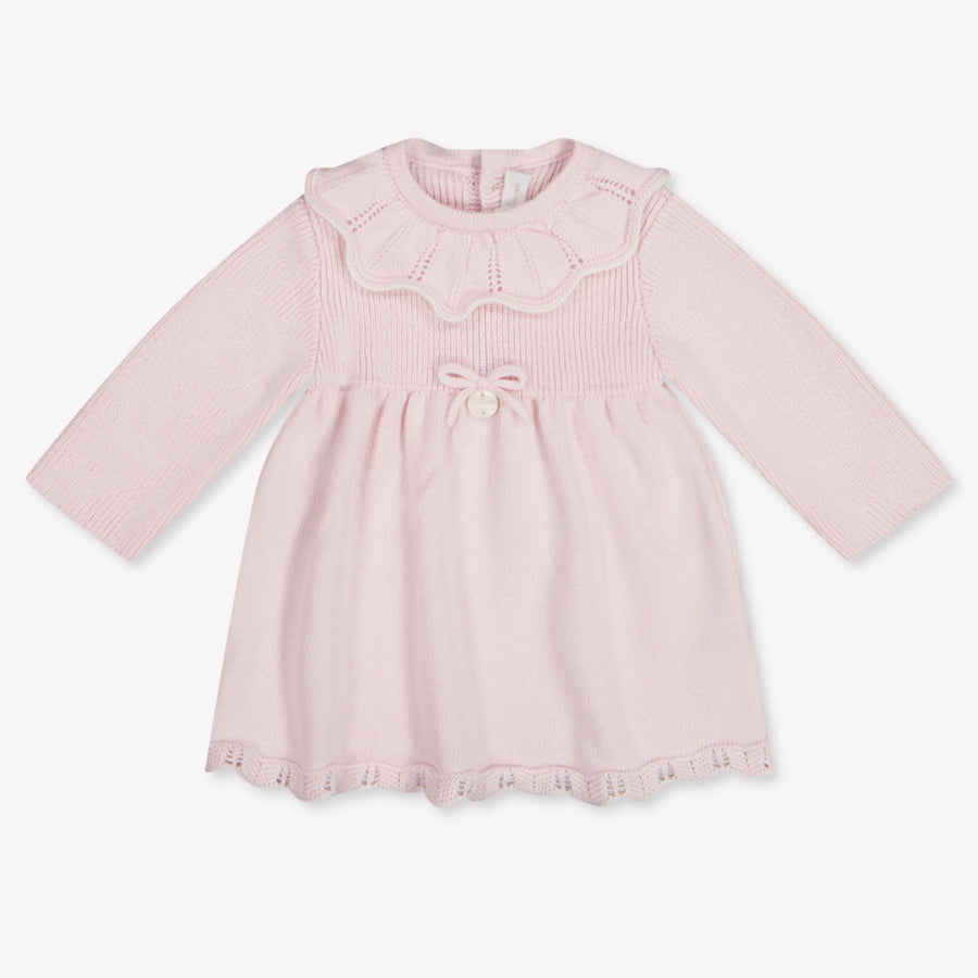 Martin Aranda Baby Meisjes Jurk In Licht Roze