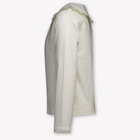 Mayoral Kids Girls Polo In OffWhite