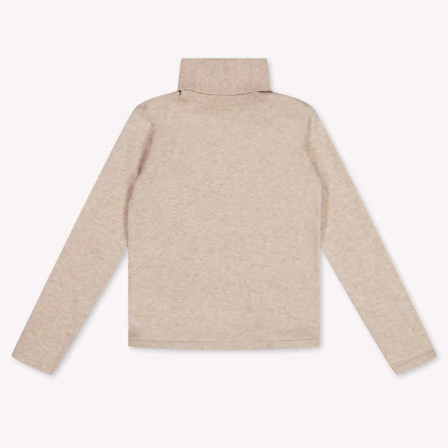 Mayoral Kids Girls T-Shirt In Beige