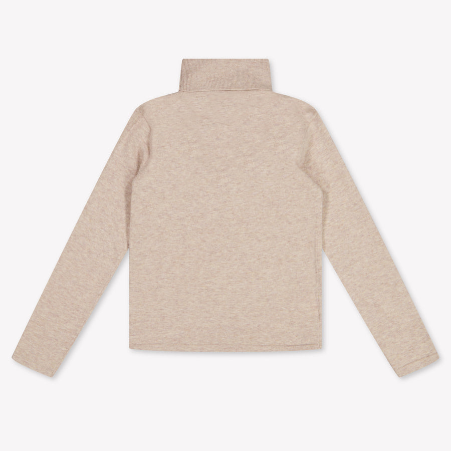 Mayoral Kids Girls T-Shirt In Beige