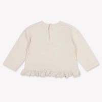 Mayoral Baby Girls T-Shirt In Light Beige