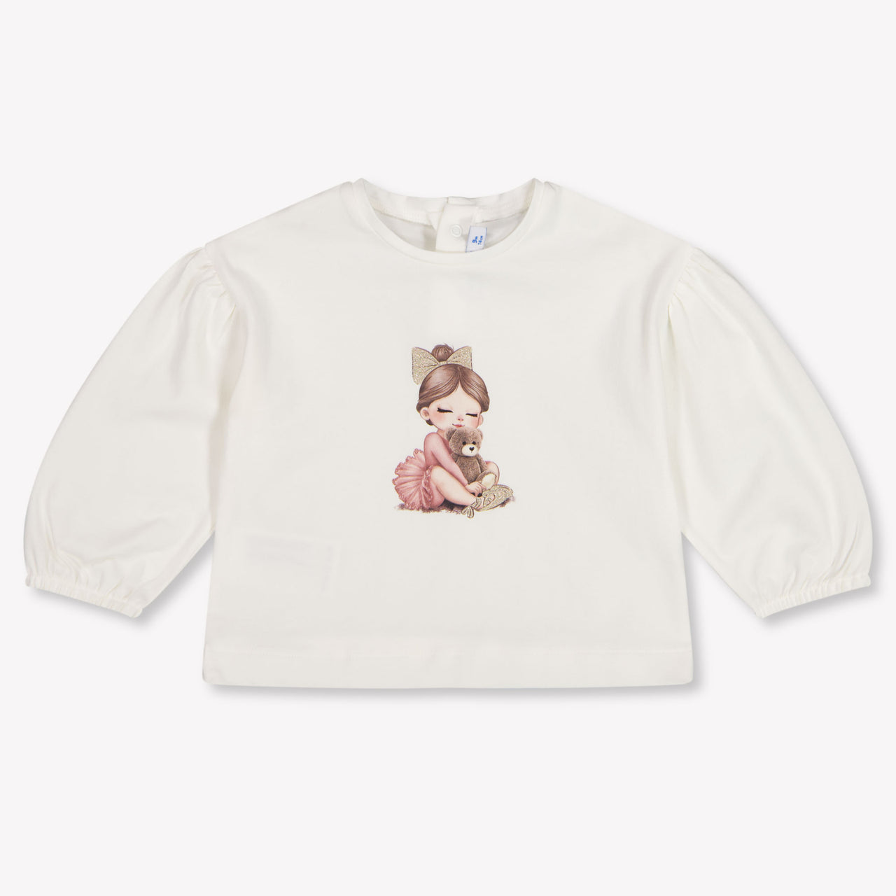 Mayoral Baby Girls T-Shirt In OffWhite