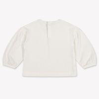 Mayoral Baby Girls T-Shirt In OffWhite