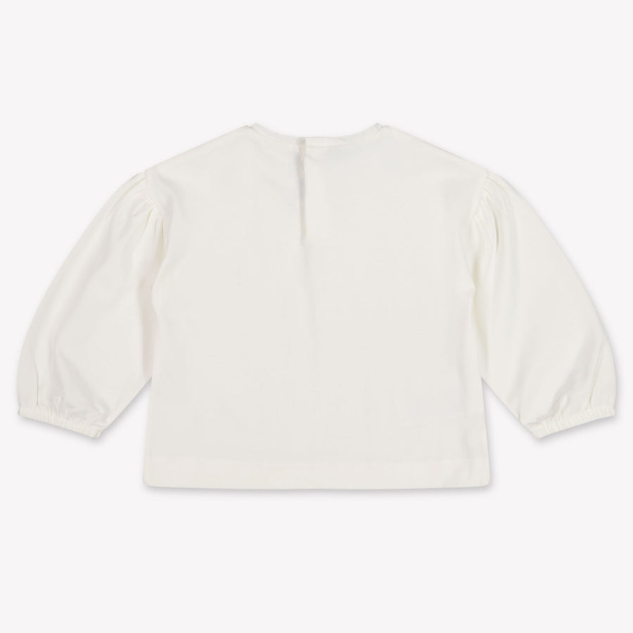Mayoral Baby Girls T-Shirt In OffWhite