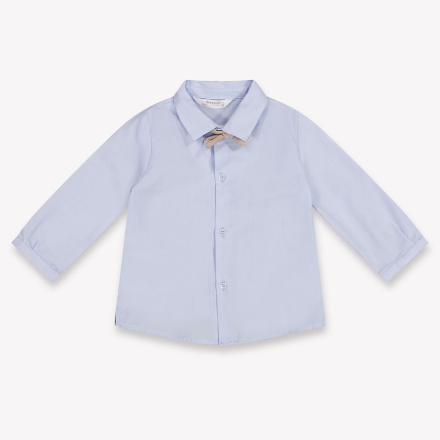 Mayoral Baby Boys Blouse In Light Blue