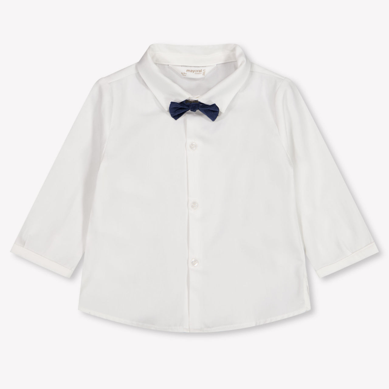 Mayoral Baby Boys Blouse In OffWhite