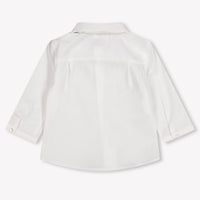 Mayoral Baby Boys Blouse In OffWhite