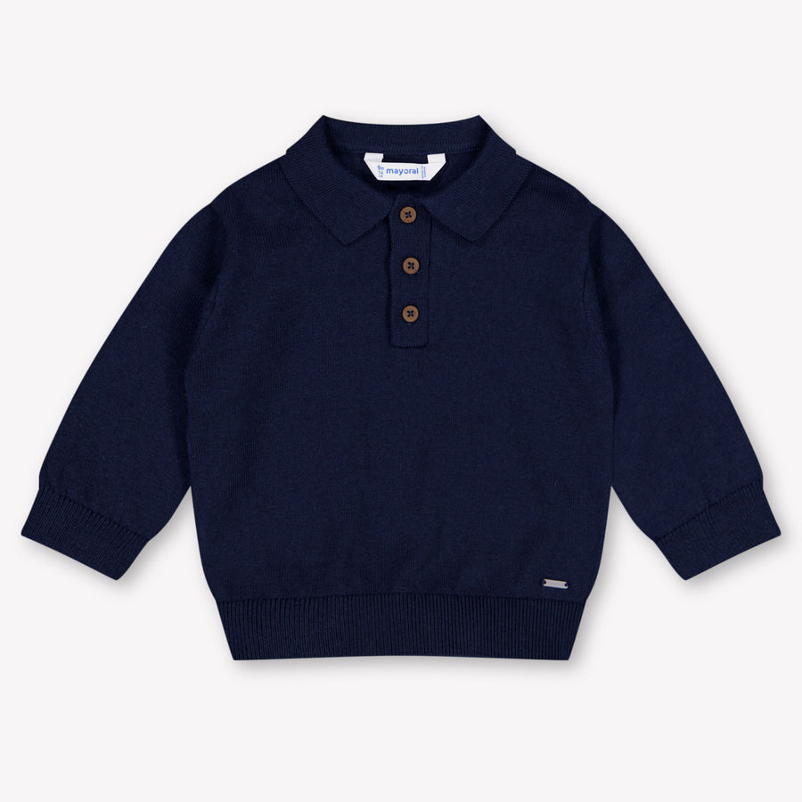 Mayoral Baby Boys Sweater In Dark Blue