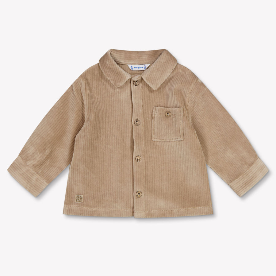 Mayoral Baby Boys Blouse in Beige
