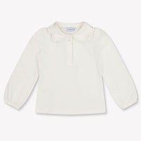 Mayoral Baby Girls Polo In OffWhite