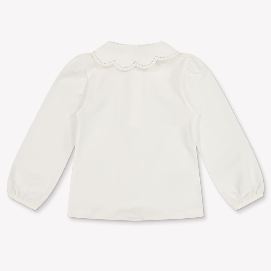 Mayoral Baby Girls Polo In OffWhite