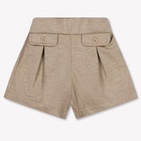 Mayoral Baby Girls Shorts In Beige