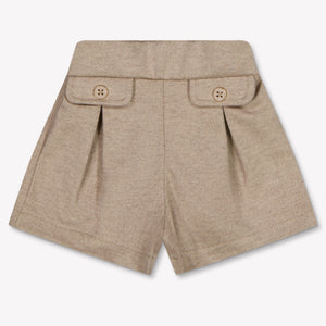 Mayoral Baby Girls Shorts In Beige