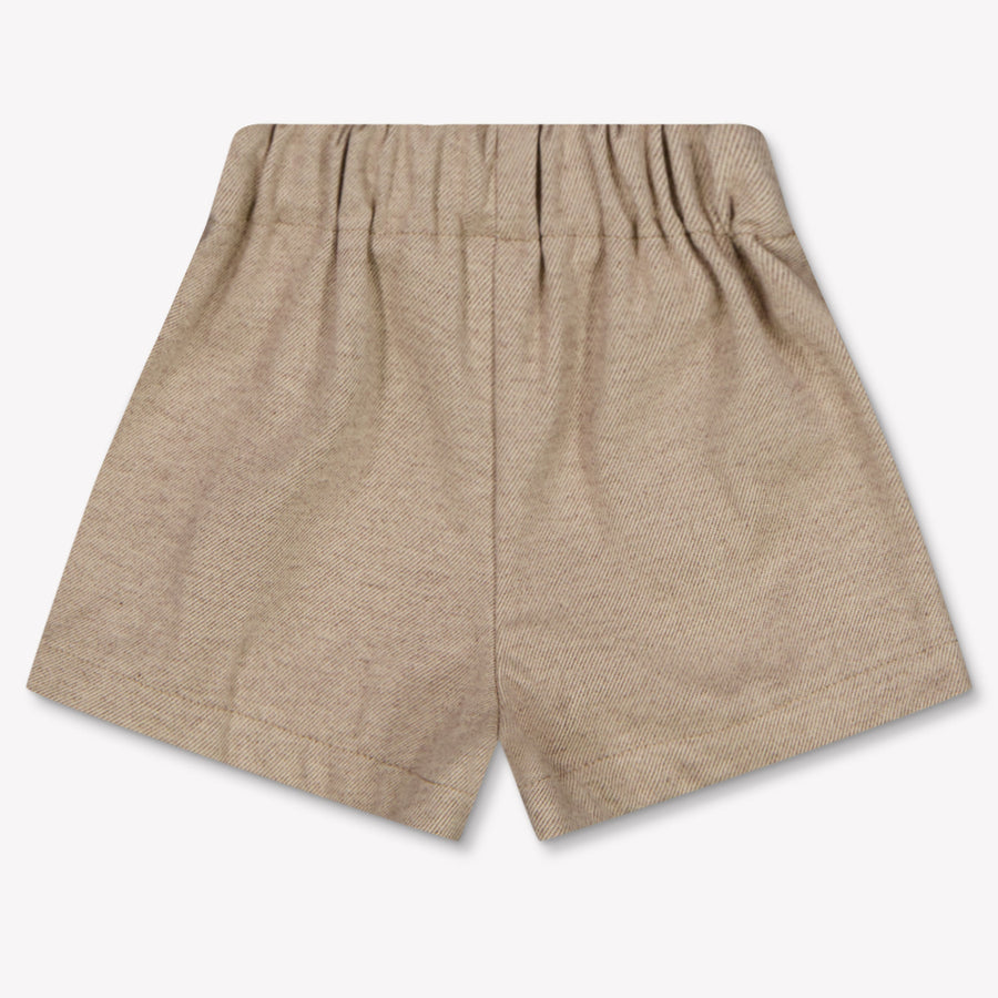 Mayoral Baby Girls Shorts In Beige