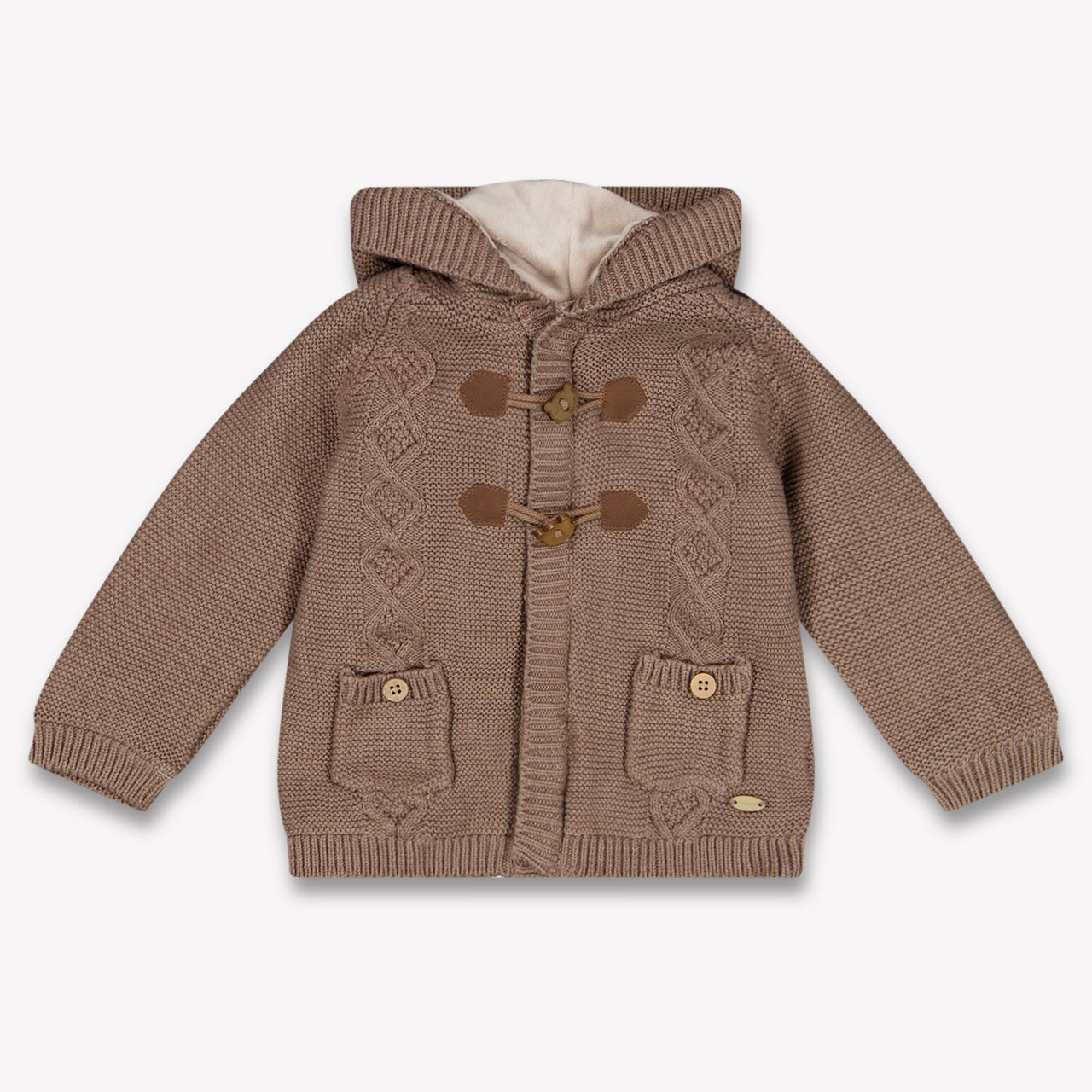 Mayoral Baby Boys Cardigan In Light Brown