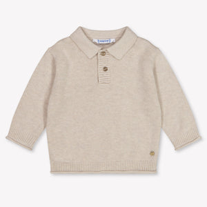 Mayoral Baby Boys Sweater In Light Beige