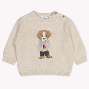 Mayoral Baby Boys Sweater In Light Beige