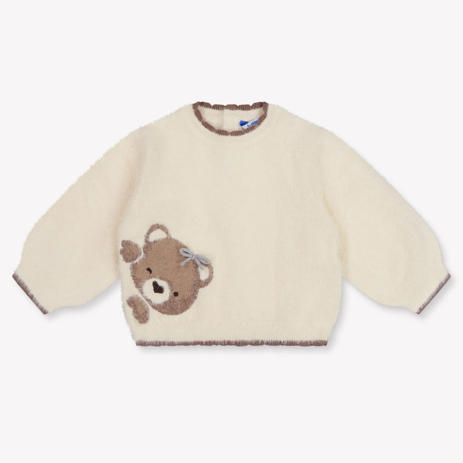 Mayoral Baby Girls Sweater in Off-White