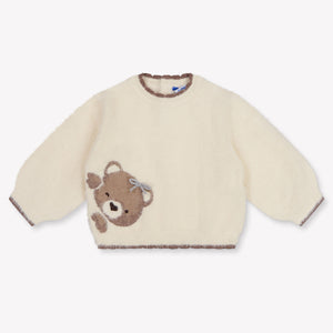 Mayoral Baby Girls Sweater In OffWhite