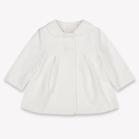 Mayoral Baby Meisjes Winterjas In Off White