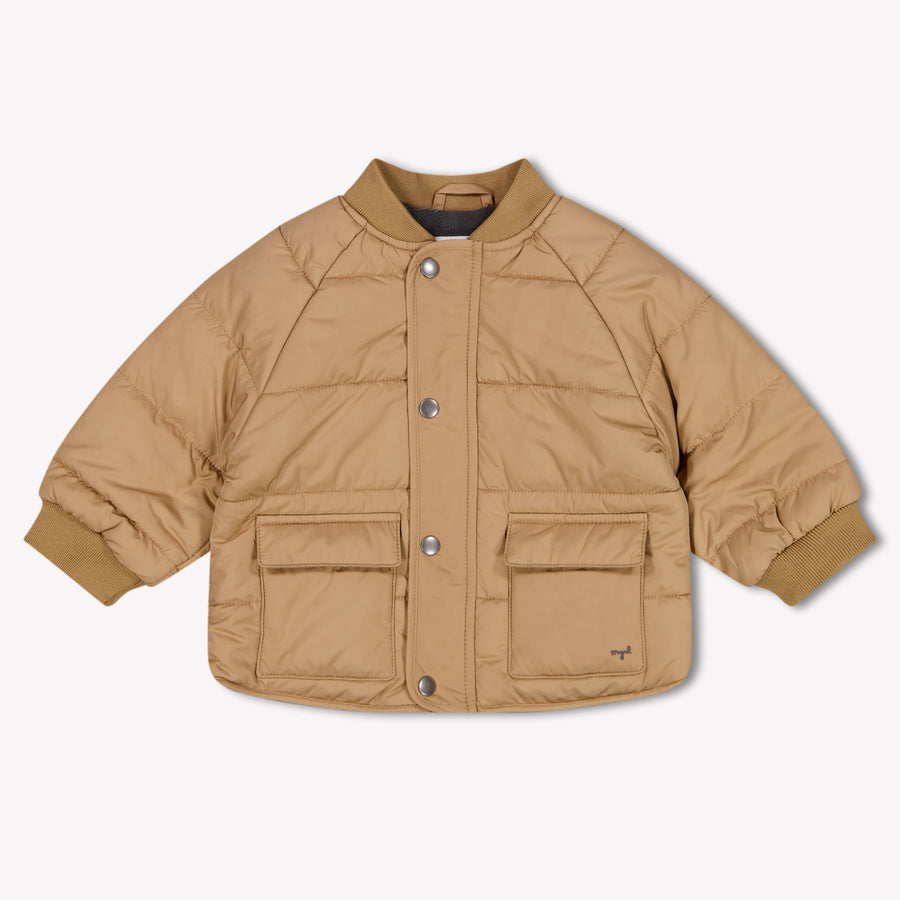 Mayoral Baby Boys Winter coat In Camel