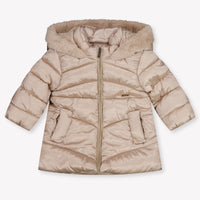 Mayoral Baby Girls Winter Jacket in Light Beige