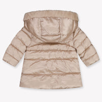 Mayoral Baby Girls Winter Jacket in Light Beige