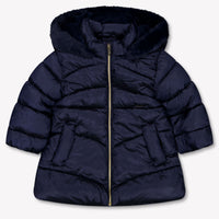 Mayoral Baby Girls Winter Jacket in Navy