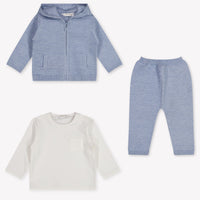 Mayoral Baby Boys Set In Light Blue