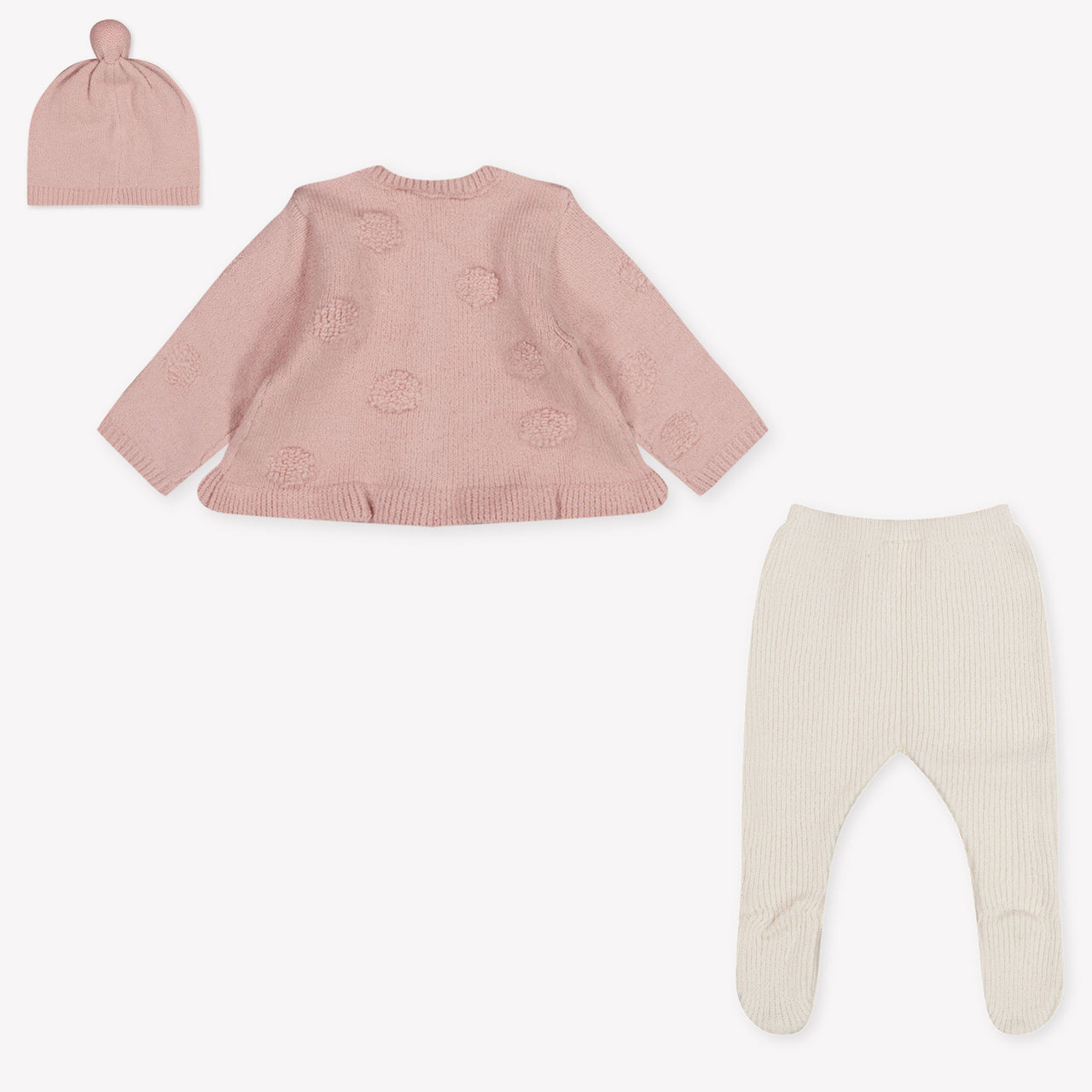 Mayoral Baby Girls Set In Light Pink