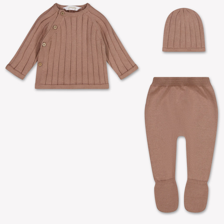 Mayoral Baby Unisex Setje In Beige