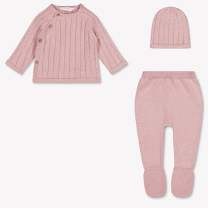Mayoral Baby Unisex Set In Light Pink