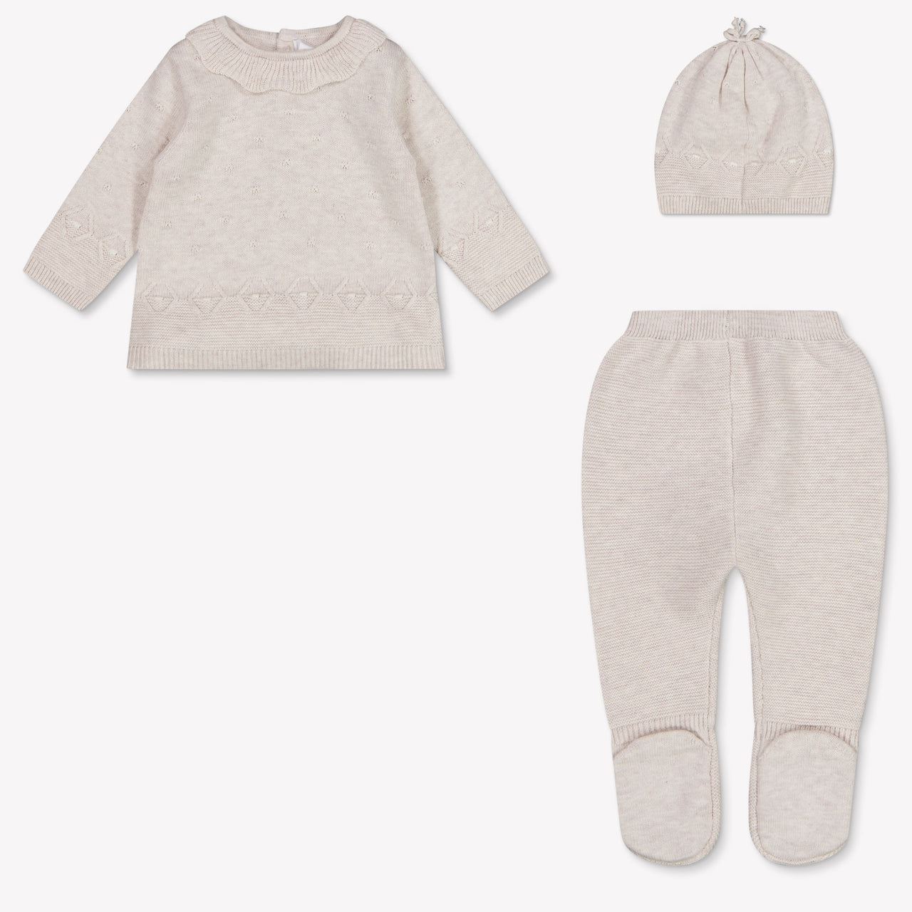 Mayoral Baby Girls Playsuit In OffWhite