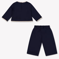 Mayoral Baby Girls Set In Navy