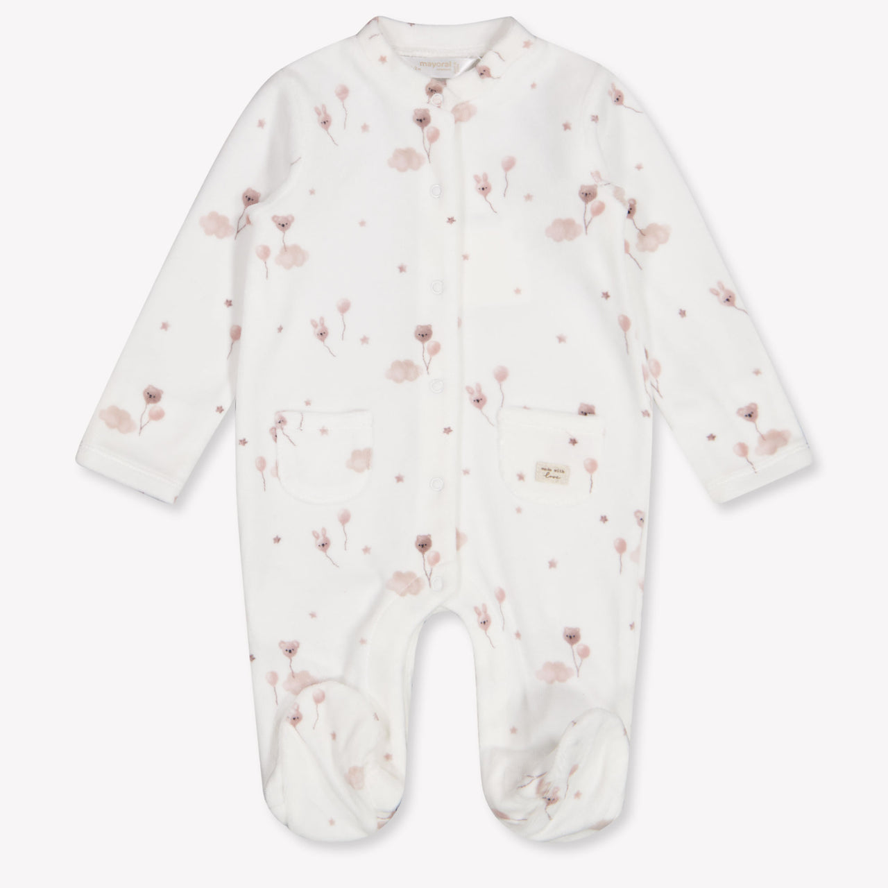 Mayoral Baby Jongens Boxpakje In Off White