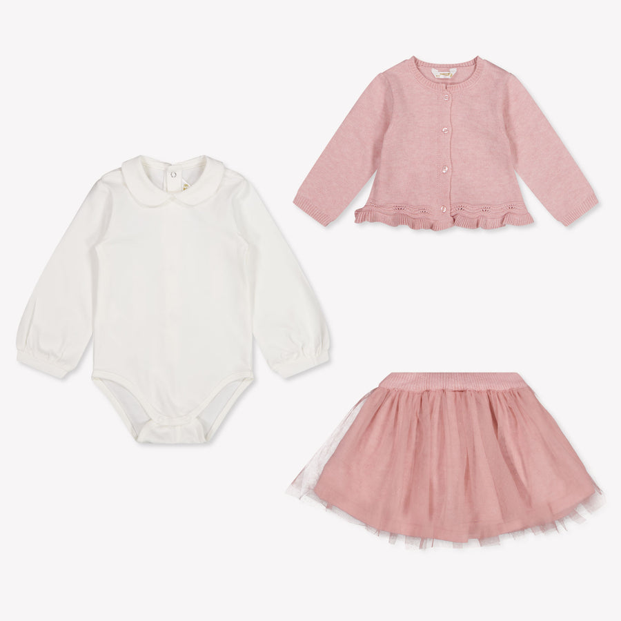 Mayoral Baby Girls Set in Light Pink