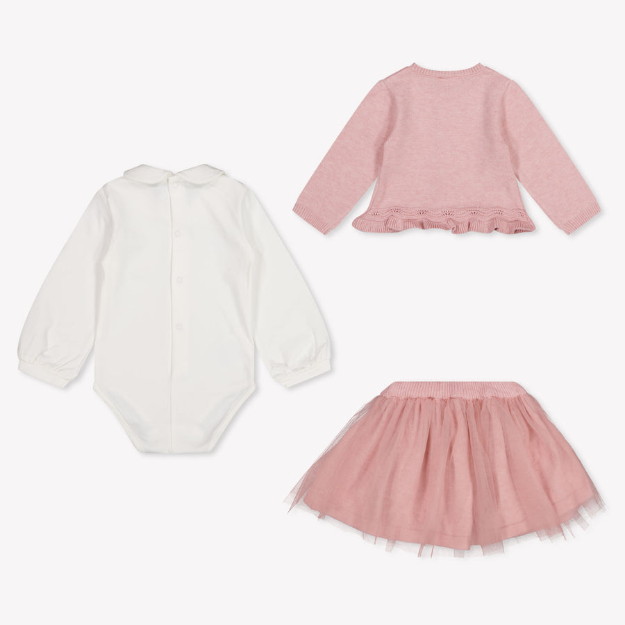 Mayoral Baby Girls Set In Light Pink