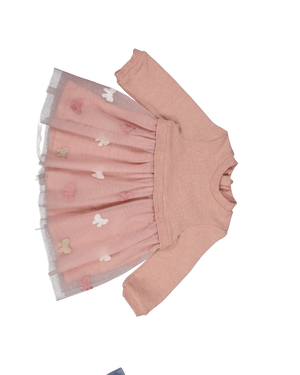 Mayoral Baby Meisjes Jurk In Licht Roze