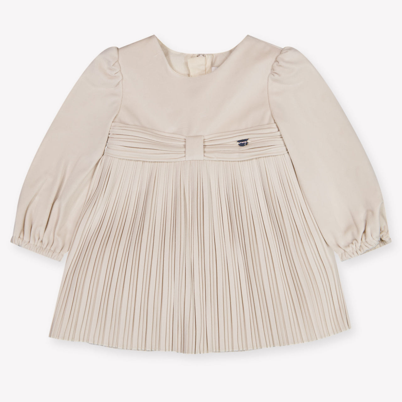 Mayoral Baby Meisjes Jurk In Licht Beige