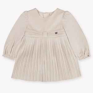 Mayoral Baby Meisjes Jurk In Licht Beige