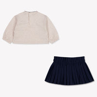 Mayoral Baby Girls Set In Navy