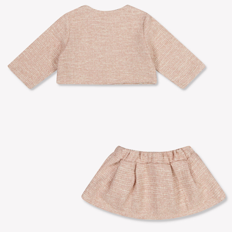 Mayoral Baby Girls Set In Light Pink