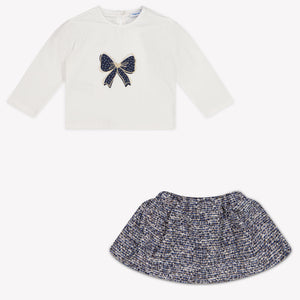 Mayoral Baby Girls Set In Navy