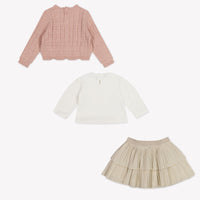 Mayoral Baby Girls Set In Light Pink