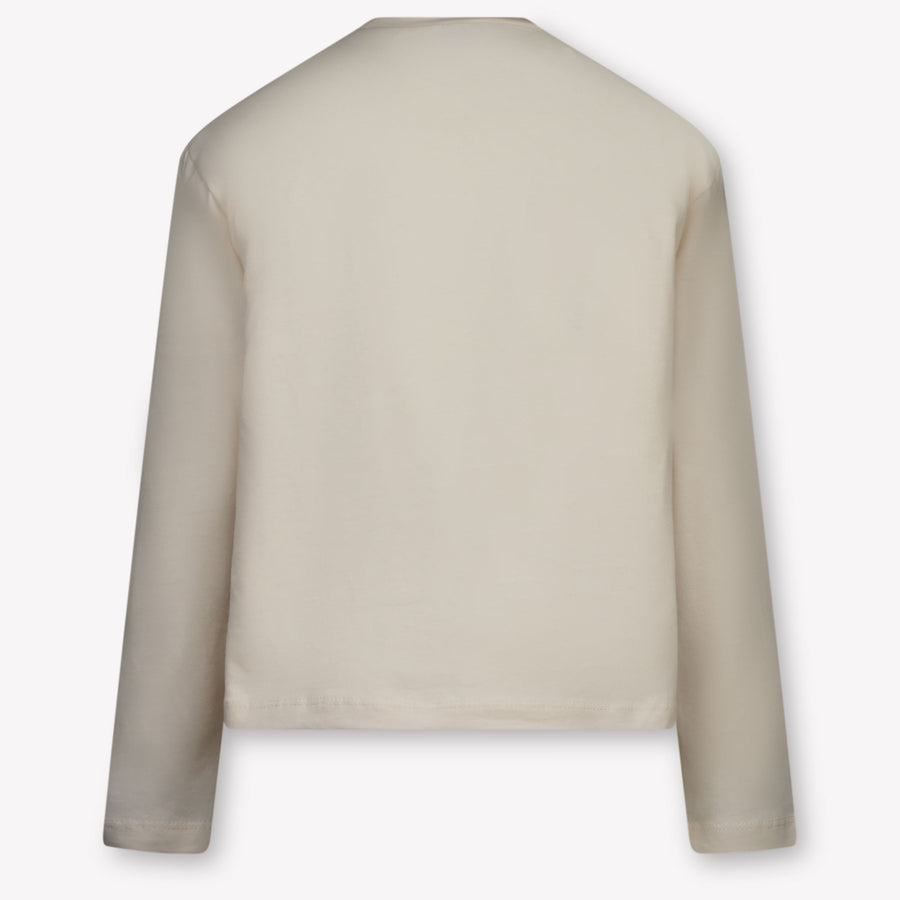 Mayoral Kids Girls T-Shirt In OffWhite