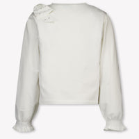 Mayoral Kinder Meisjes T-Shirt In Off White