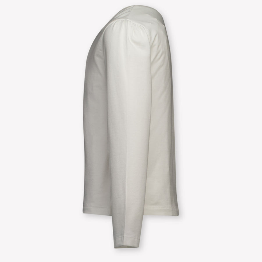 Mayoral Kinder Meisjes T-Shirt In Off White