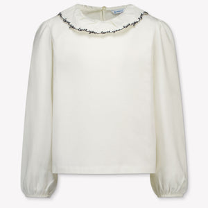 Mayoral Kinder Meisjes Blouse In Off White