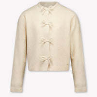 Mayoral Kids Girls Cardigan In Beige