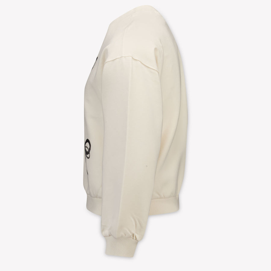 Mayoral Girls Sweater in Light Beige